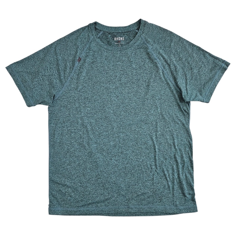 RHONE Reign (Mens Large) Activewear Green T-Shirt Training Performance Gym‎ Tee